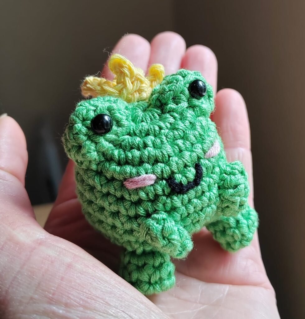 Crochet Frog amigurumi